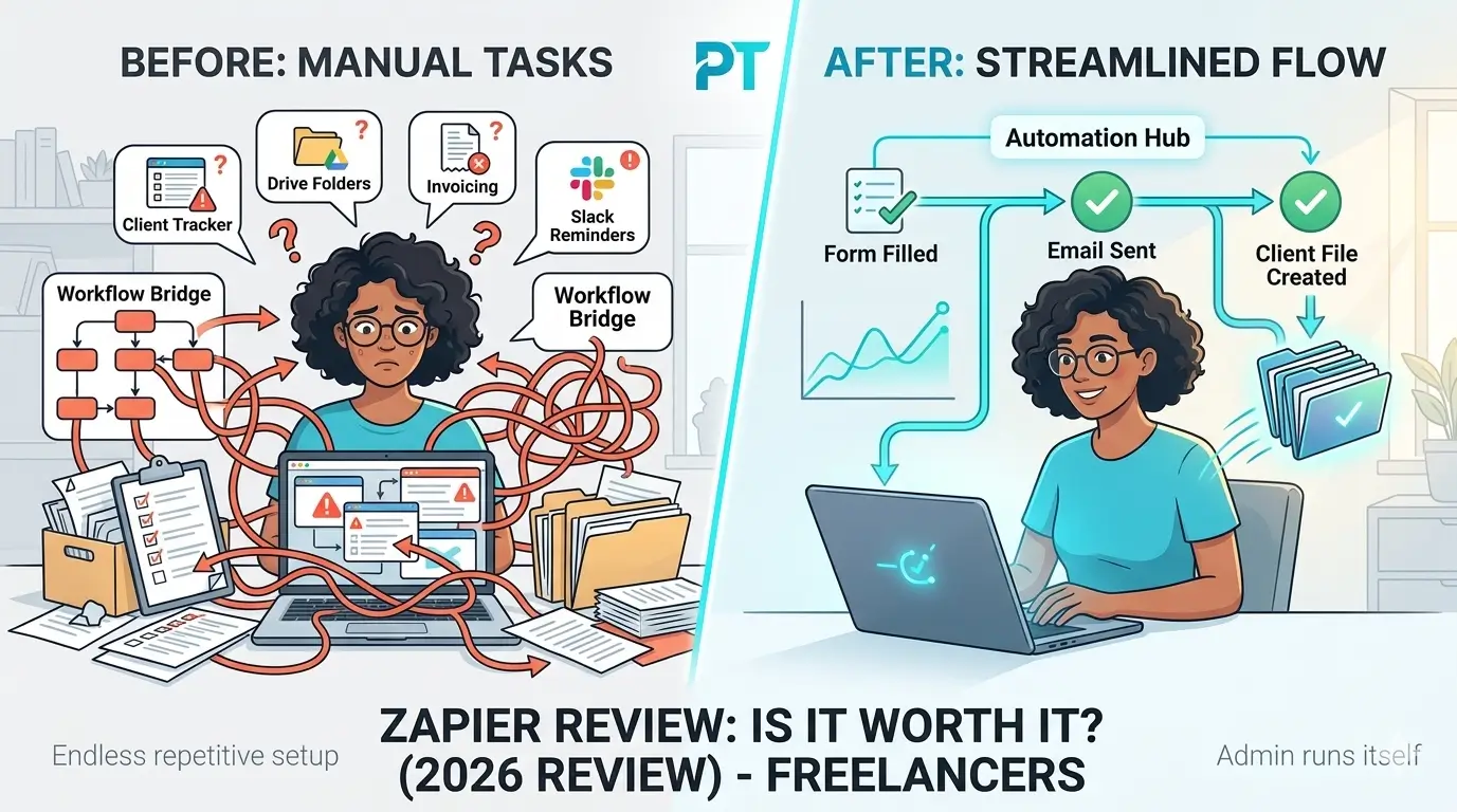 Zapier review for freelancers 2026 — is it worth the price for workflow automation